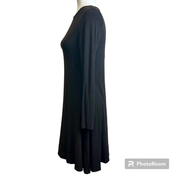 Eileen Fisher Midi Dress Women’s sz. XS TP Brown‎ Viscose Blend Long Sleeve - Picture 3 of 9